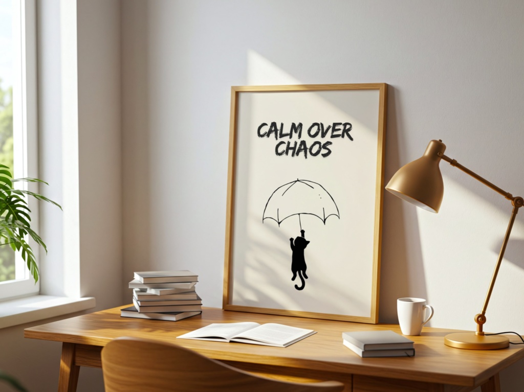 雨の日のIntrovert Cat 03|Calm Over Chaos