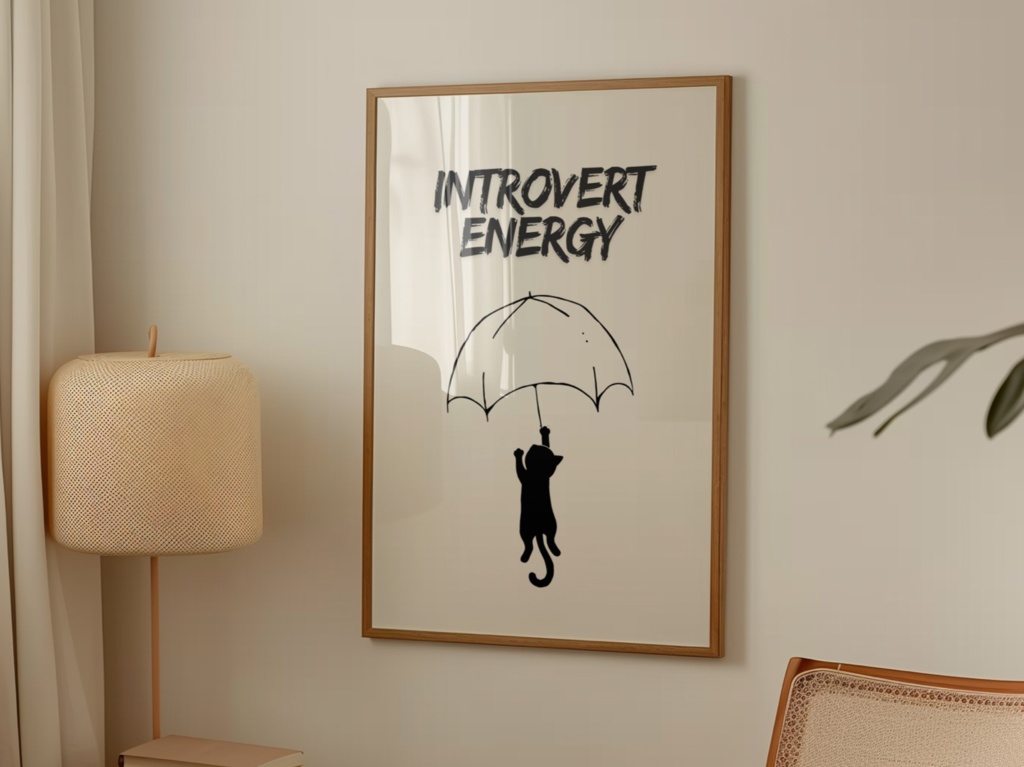 雨の日のIntrovert Cat 04|Introvert Energy
