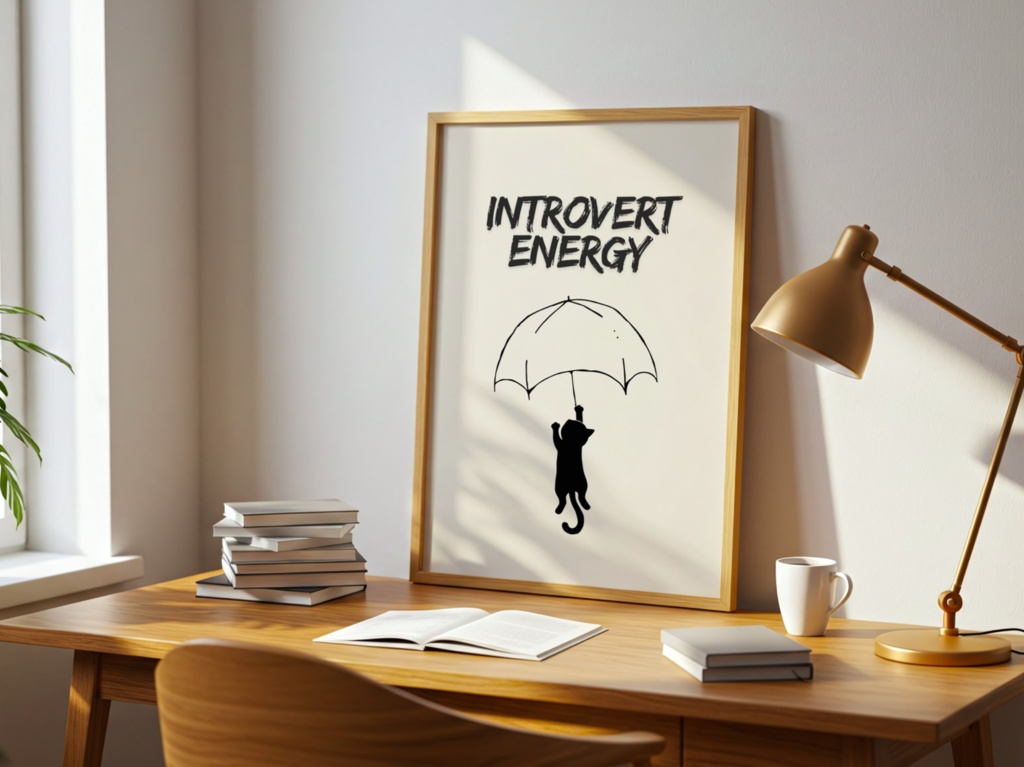 雨の日のIntrovert Cat 04|Introvert Energy