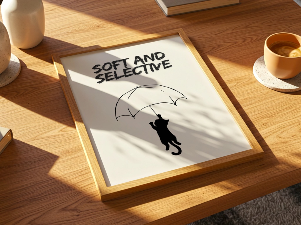 雨の日のIntrovert Cat 05|Soft And Selective