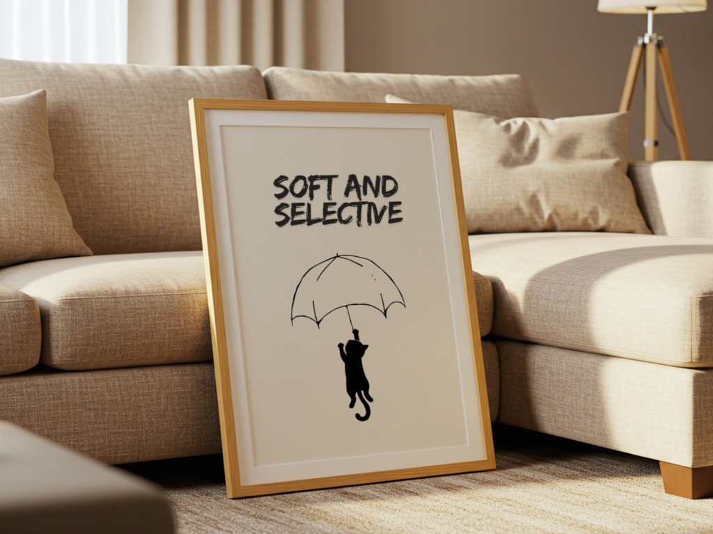 雨の日のIntrovert Cat 05|Soft And Selective