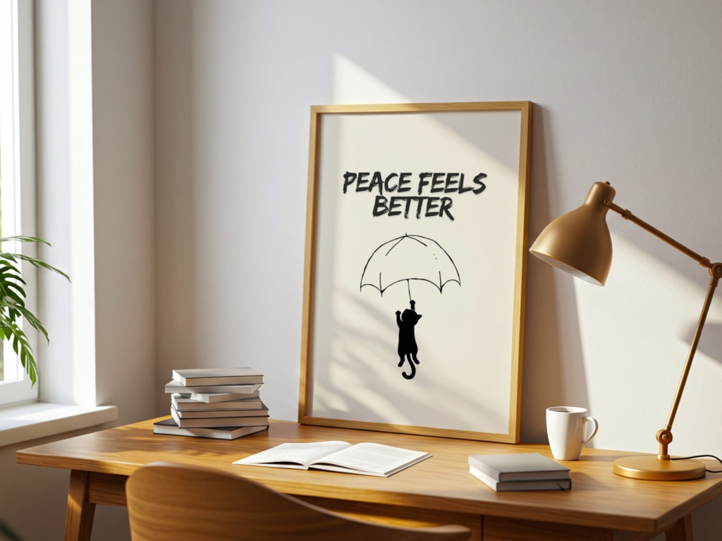 雨の日のIntrovert Cat 06|Peace Feels Better