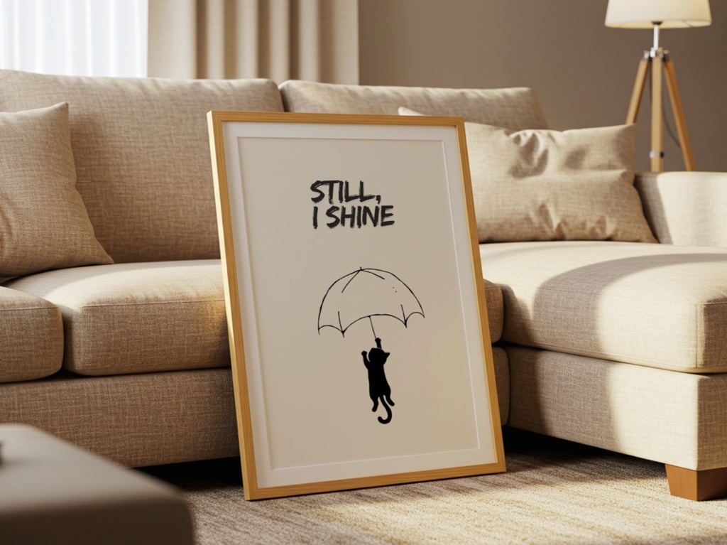 雨の日のIntrovert Cat 09|Still, I Shine