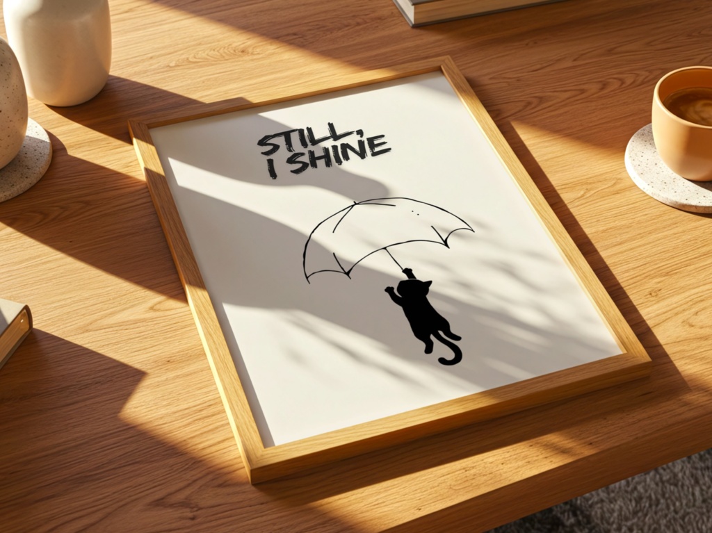 雨の日のIntrovert Cat 09|Still, I Shine