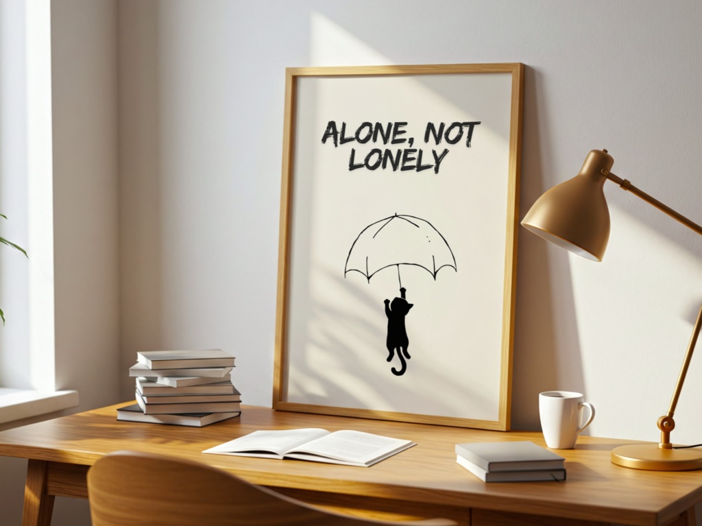 雨の日のIntrovert Cat 10|Alone Not Lonely