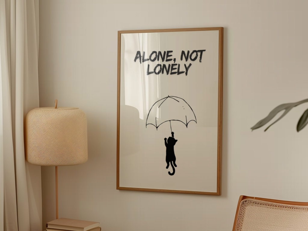 雨の日のIntrovert Cat 10|Alone Not Lonely