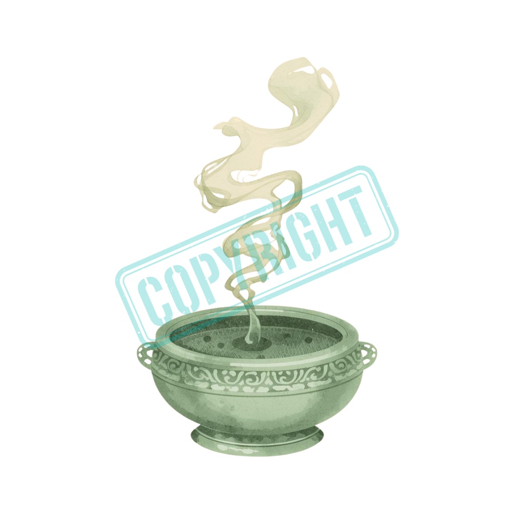 水彩風タロット占いグッズクリップアート 11種類セット【PNG/アンティーク可愛いパステルカラー】