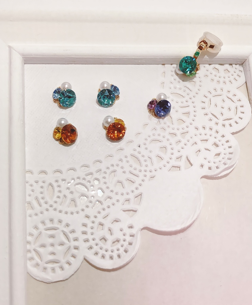 魔法使いの約束　ミニピアス(ノンホールピアス)