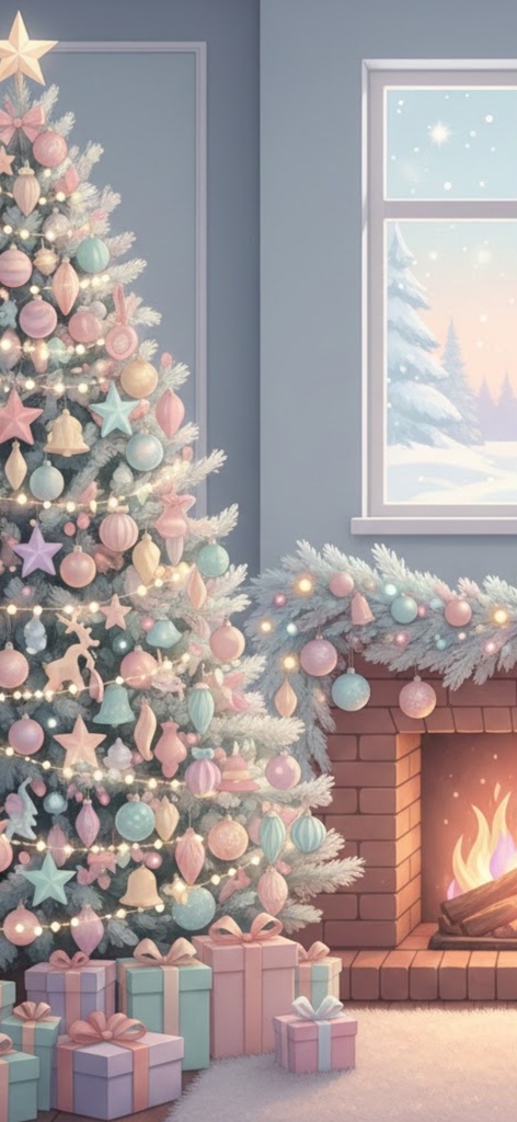  クリスマス壁紙🎄Vtuber/配信者向け