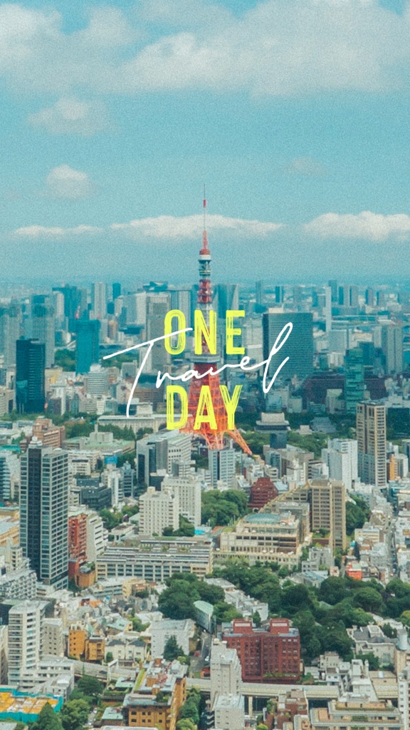 【Instagram】テキストオーバーレイ_005_ONE DAY Travel