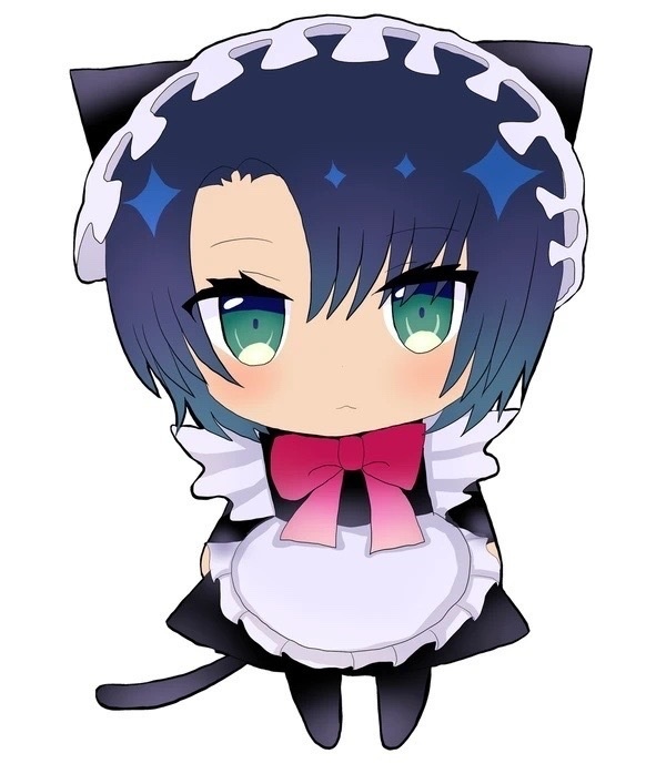 猫耳メイドアスランアクリルキーホルダー