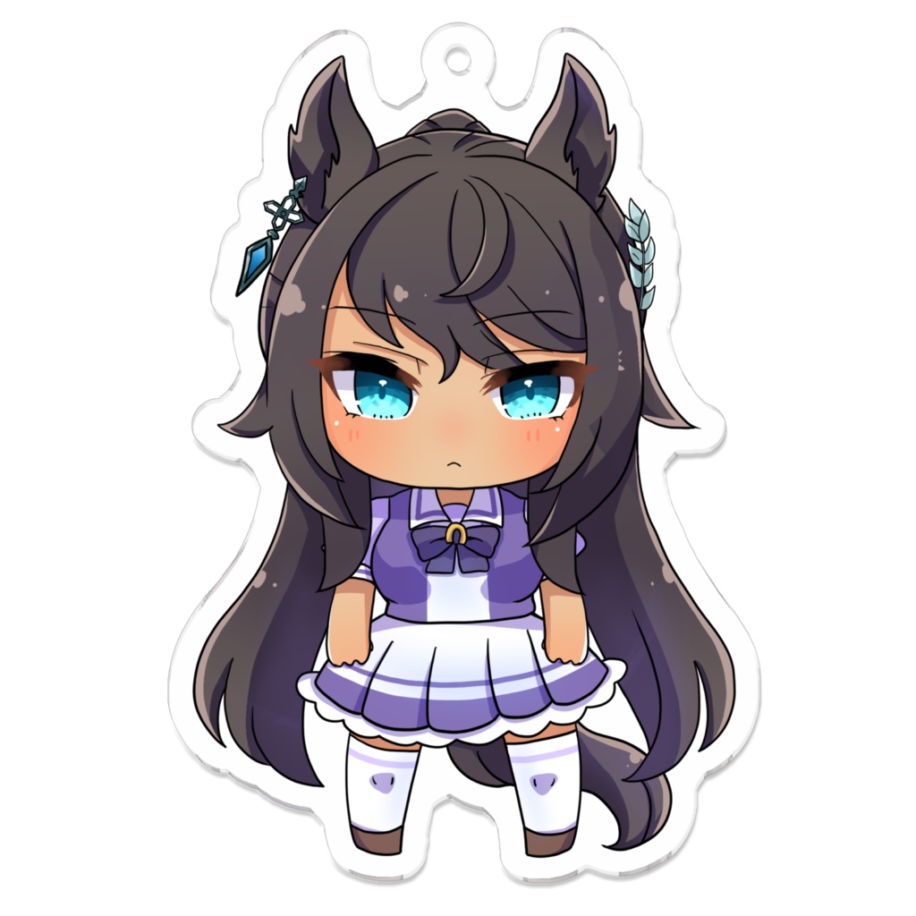 シンボリクリスエス アクリルキーホルダー