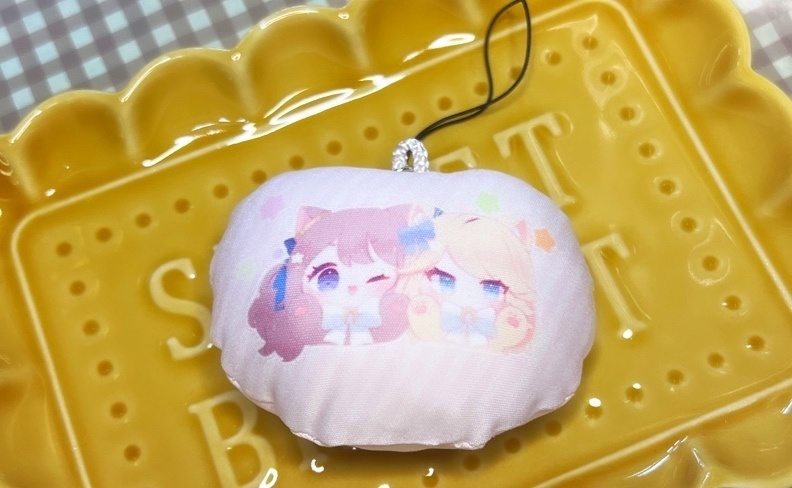 もちもち！ハートクッションストラップ
