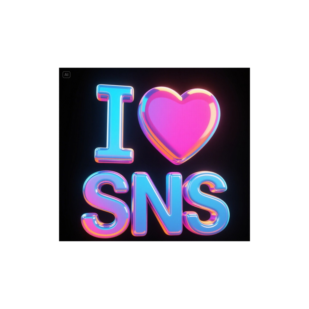 SNSアイコン用素材ブラックカラー