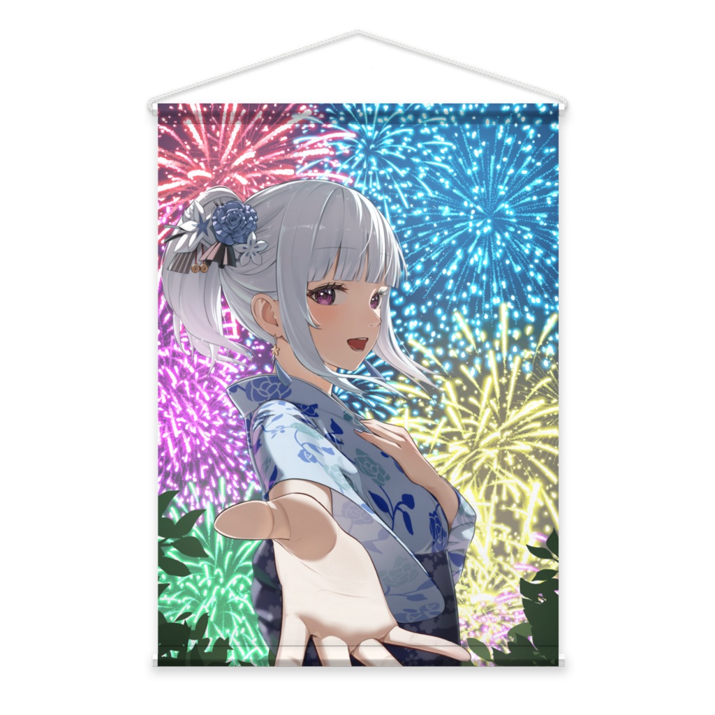 タペストリー(花火)