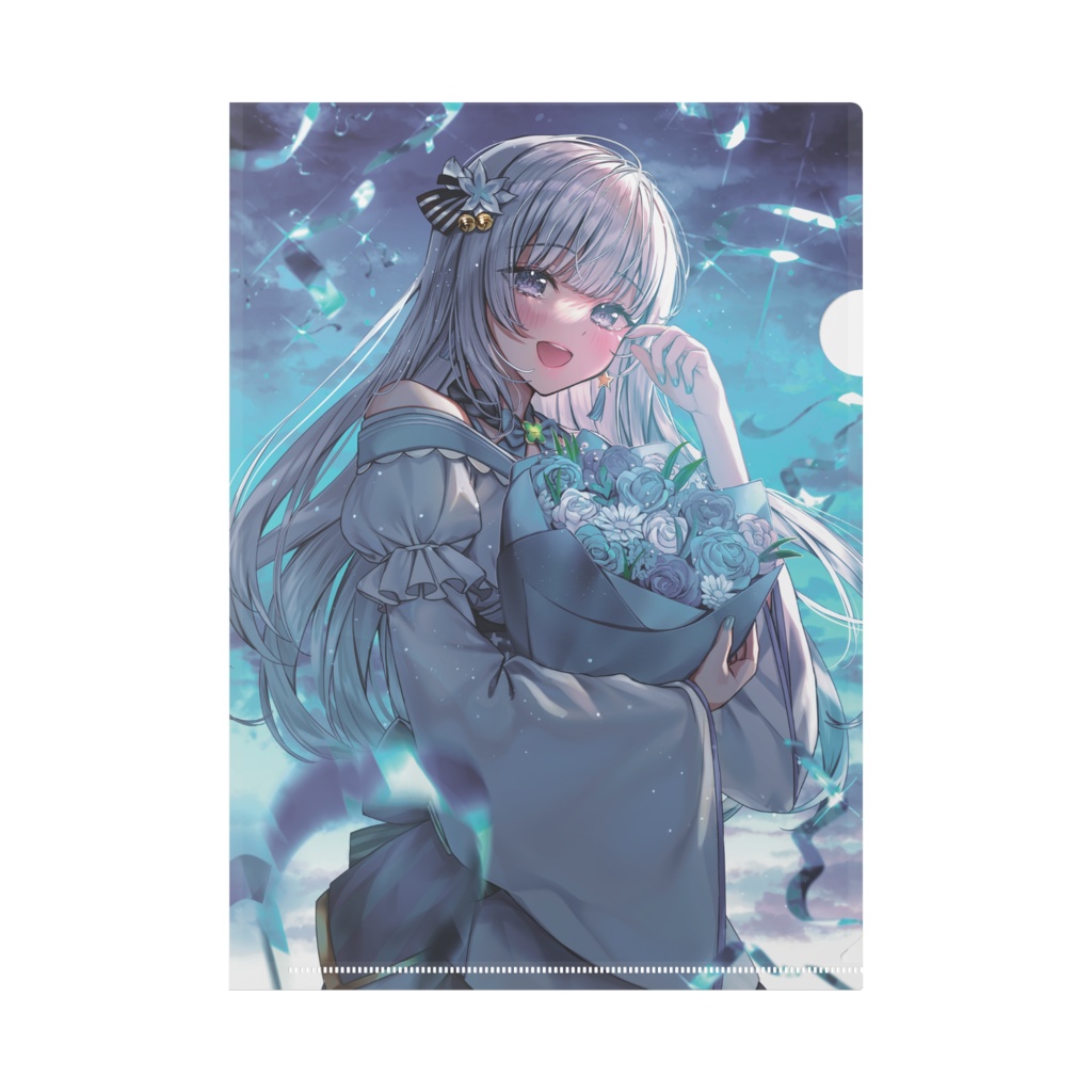 クリアファイル(花束)