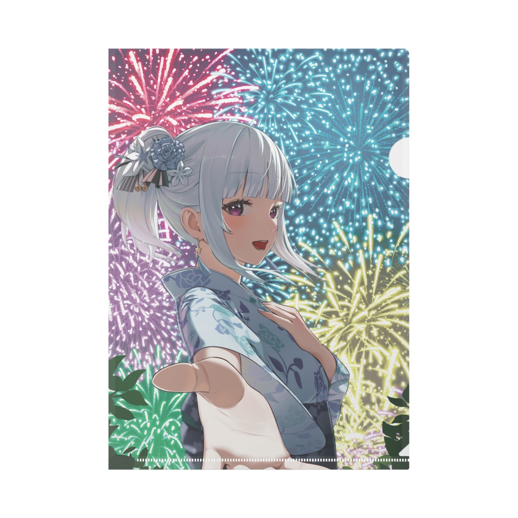 クリアファイル(花火)