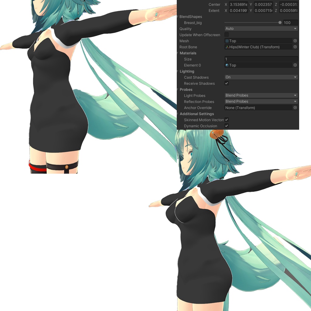 【VRChat】竜胆専用 ウィンタークラブ