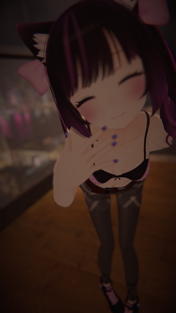 【VRChat】あのん専用 レザーコーディ