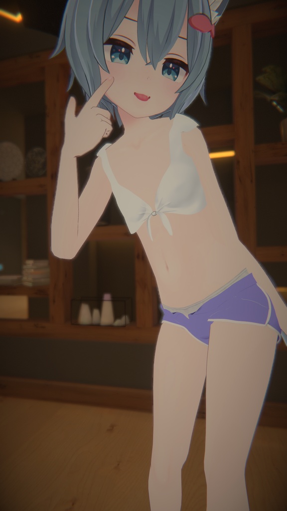 【VRChat】8アバター対応 Dolphin Shorts