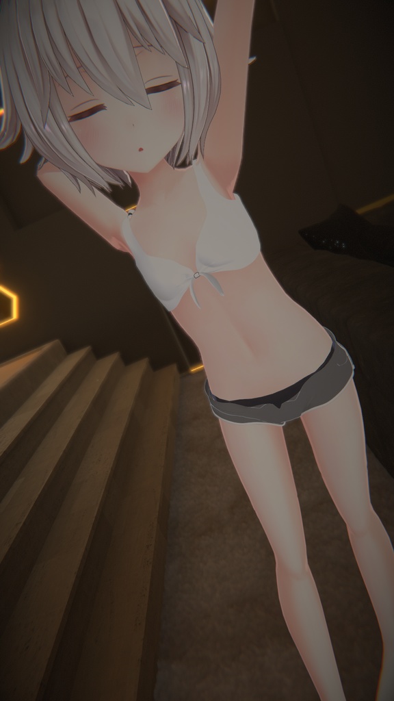 【VRChat】8アバター対応 Dolphin Shorts