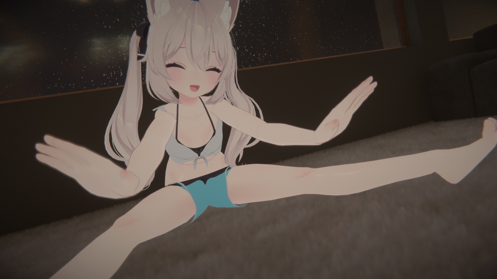 【VRChat】8アバター対応 Dolphin Shorts