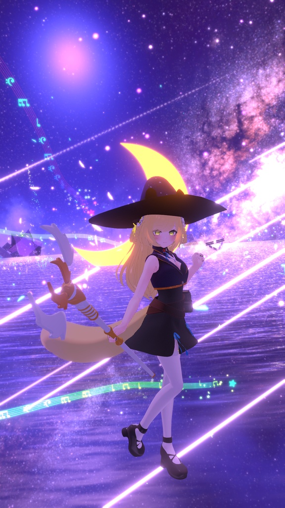 【VRChat】 4アバター対応 メリキア魔法学院