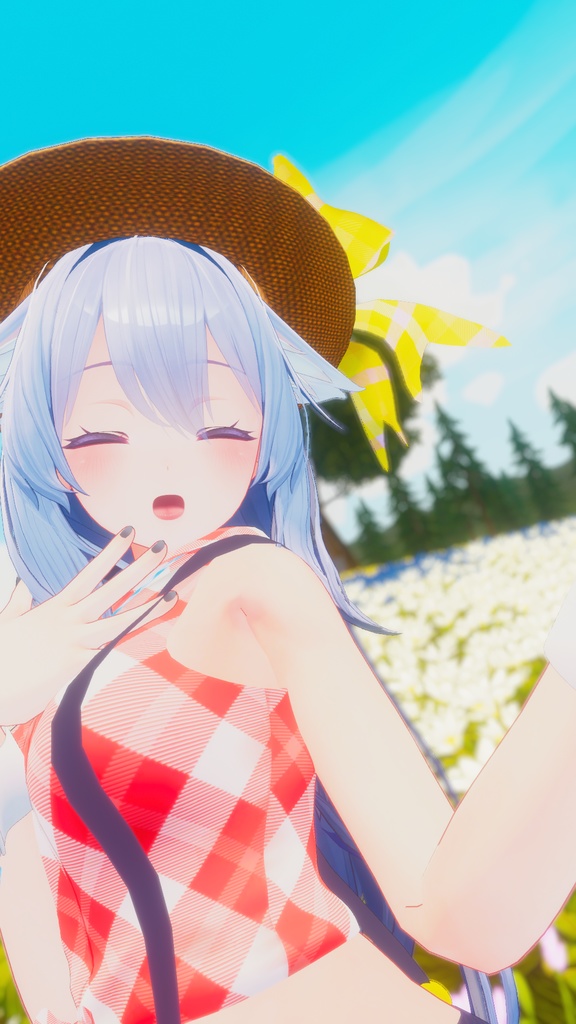 【VRChat】 10アバター対応 Summer Boater