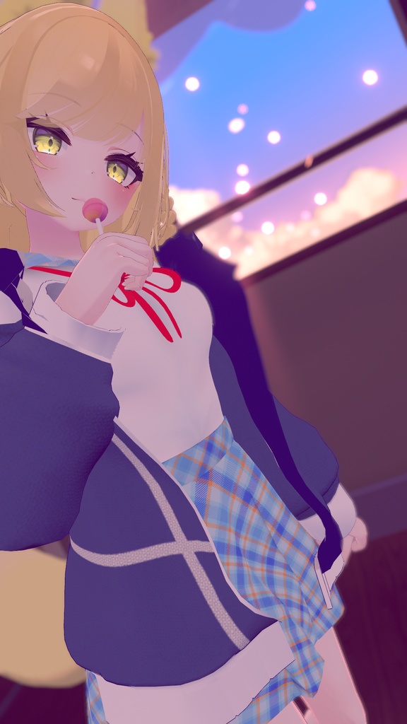 【VRChat】リーファ専用 高校制服