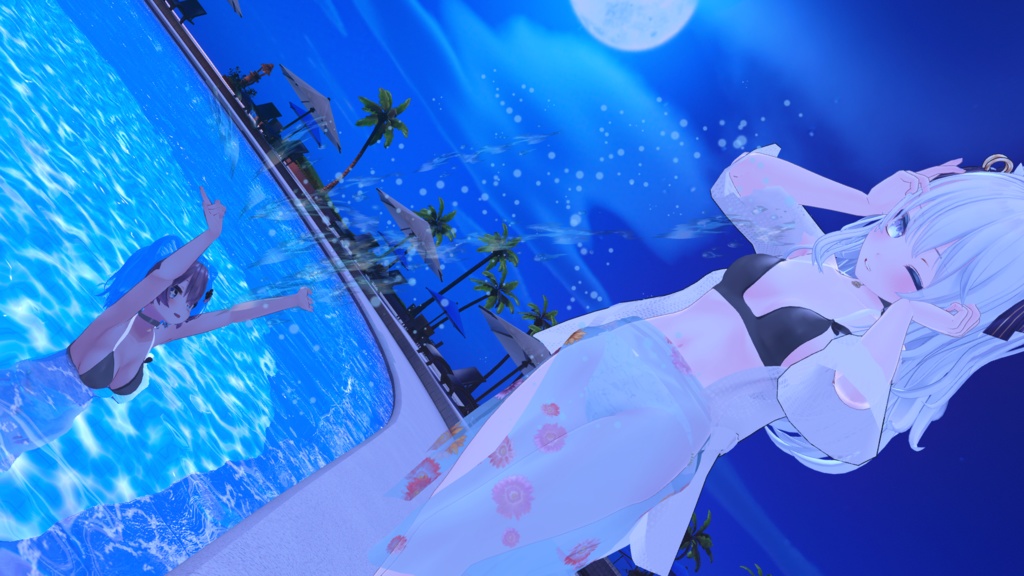 【VRChat】 3アバター対応 ブライト・サマー