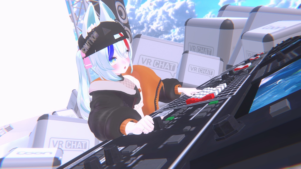 【VRChat】 16アバター(+1)対応 HIP Street
