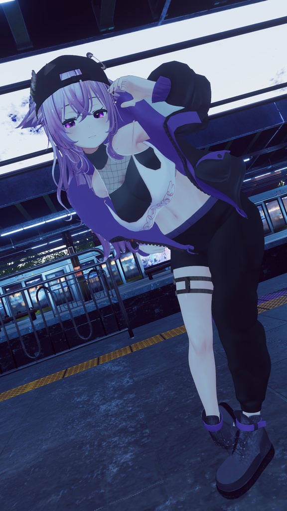 【VRChat】 16アバター(+1)対応 HIP Street