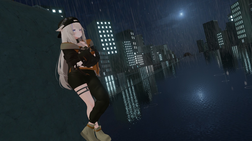 【VRChat】 16アバター(+1)対応 HIP Street