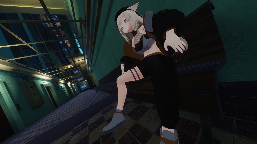 【VRChat】 16アバター(+1)対応 HIP Street