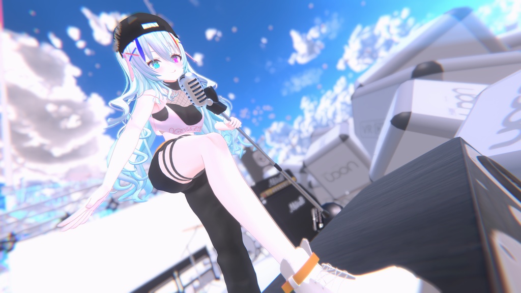 【VRChat】 16アバター(+1)対応 HIP Street