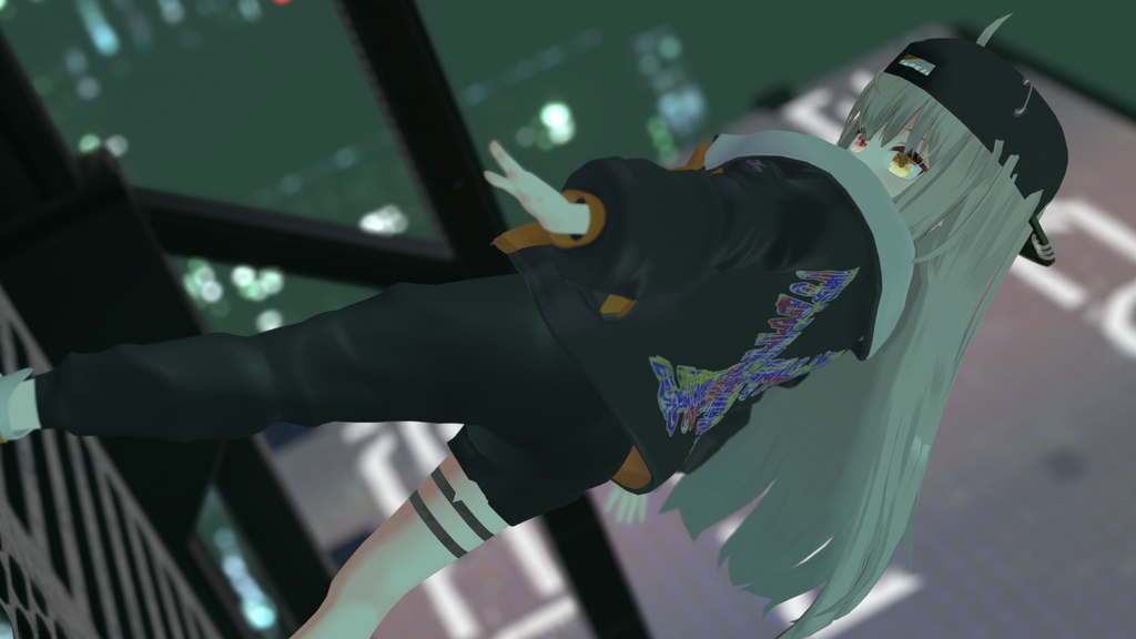 【VRChat】 16アバター(+1)対応 HIP Street