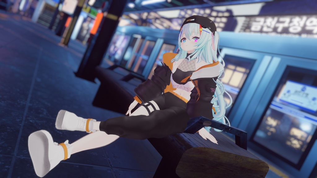 【VRChat】 16アバター(+1)対応 HIP Street