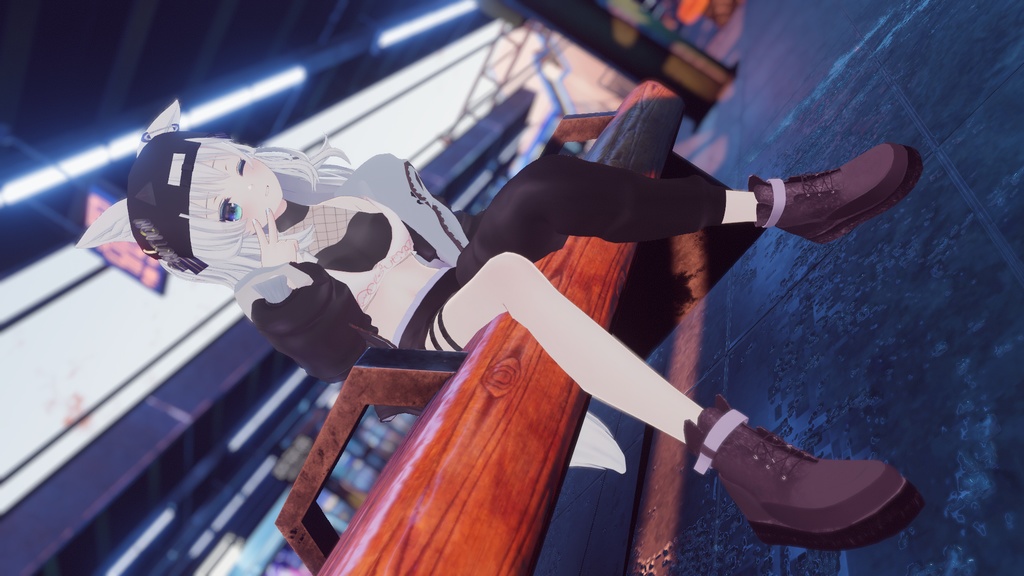 【VRChat】 16アバター(+1)対応 HIP Street