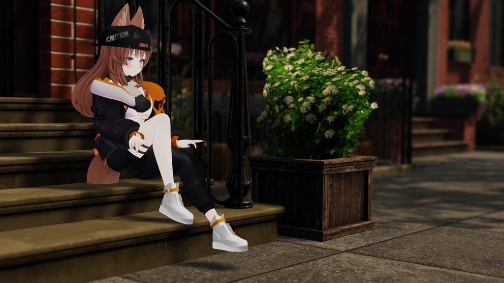 【VRChat】 16アバター(+1)対応 HIP Street