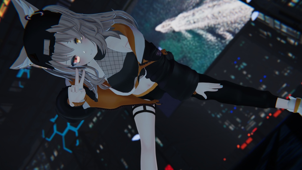 【VRChat】 16アバター(+1)対応 HIP Street