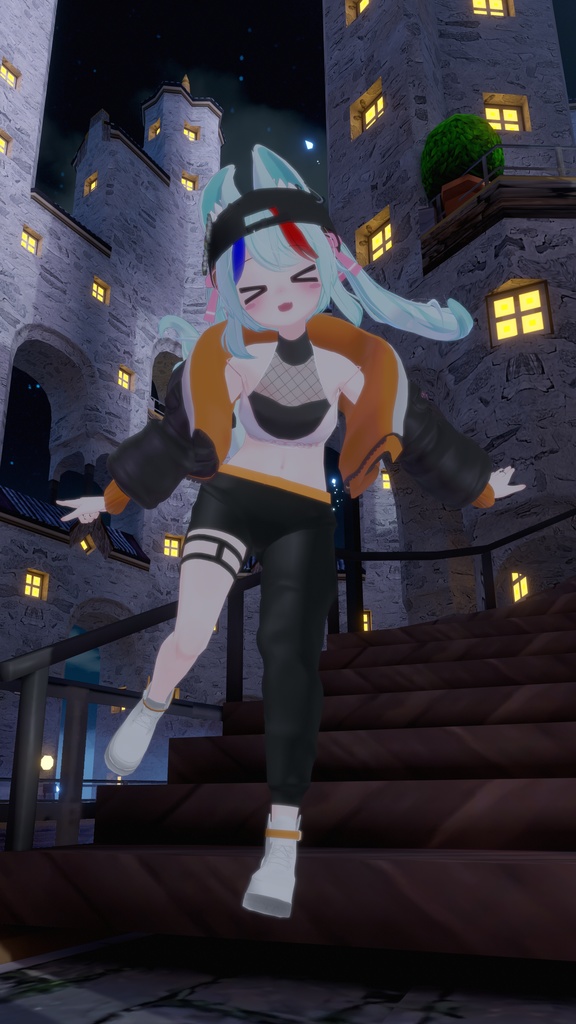 【VRChat】 16アバター(+1)対応 HIP Street