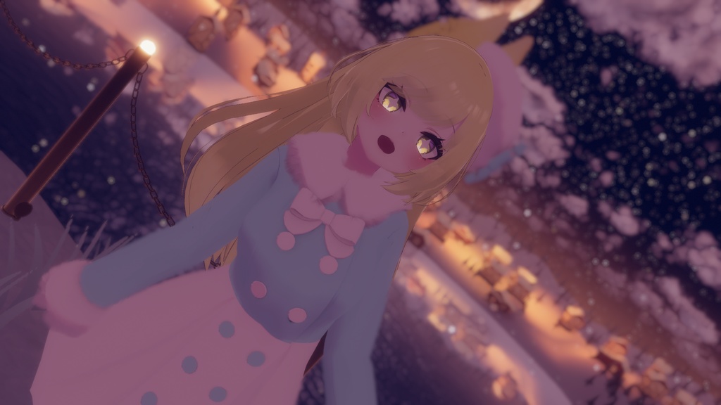 【VRChat】 Leefa・Lunalitt専用 「もこもこパステルコート」