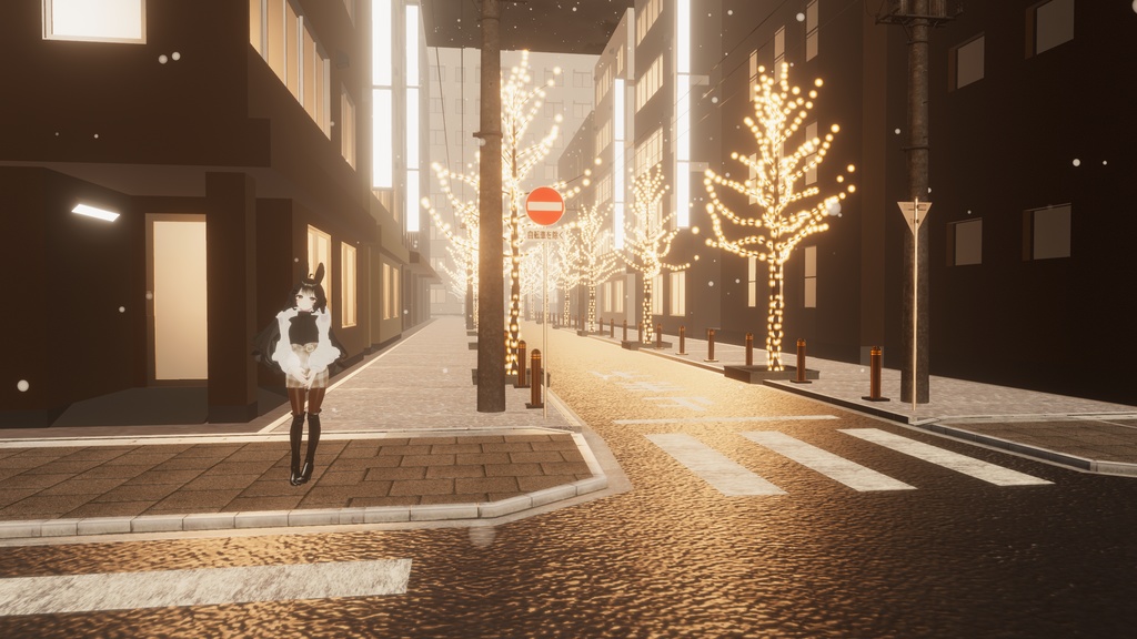 【VRChat】 Leefa・Lunalitt専用 「もこもこダウンセット」