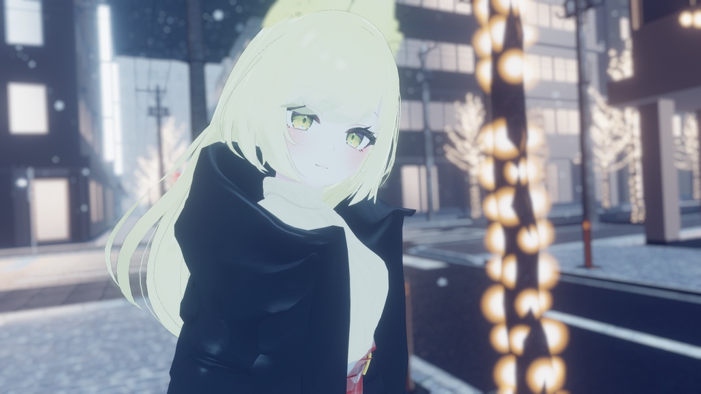 【VRChat】 Leefa・Lunalitt専用 「もこもこダウンセット」