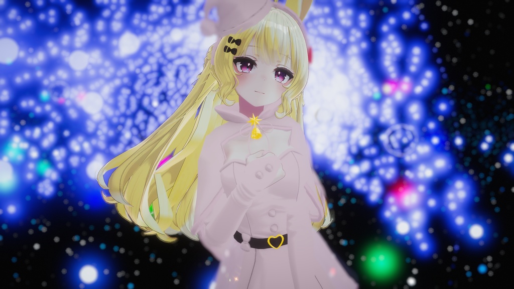 【VRChat】 8アバター対応 【聖夜の妖精 Fairy of the Holy Night】