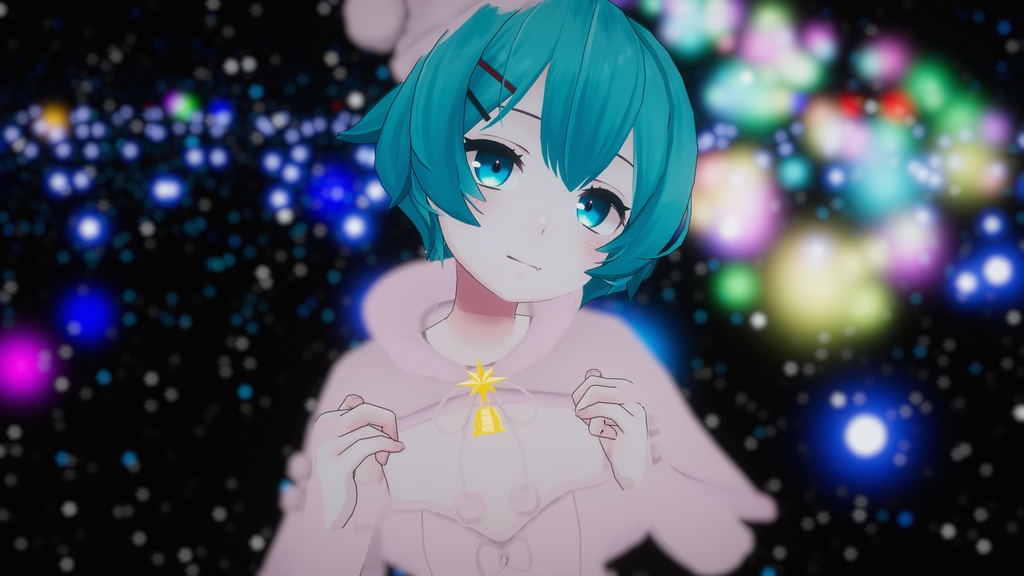 【VRChat】 8アバター対応 【聖夜の妖精 Fairy of the Holy Night】