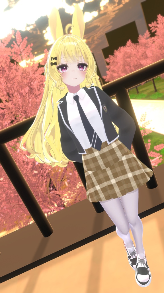 【VRChat】 Leefa・Lunalitt専用 「School uniform」