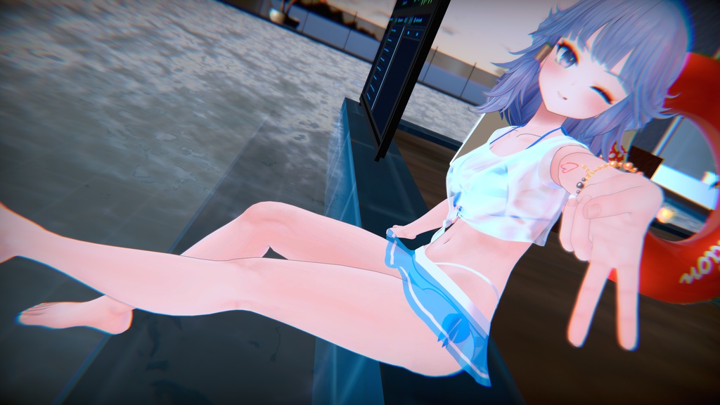 【VRChat】 MARUBODY 「輝けビーチ」