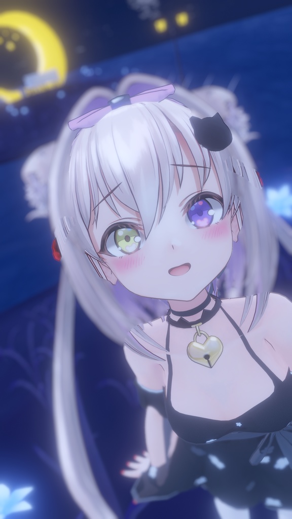 【VRChat】 宵闇ねこる専用「BRIGHT LILY」