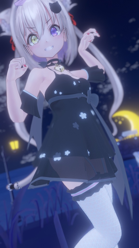【VRChat】 宵闇ねこる専用「BRIGHT LILY」